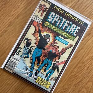 SPITFIRE #6 (1987) - MARVEL NEW UNIVERSE COMIC